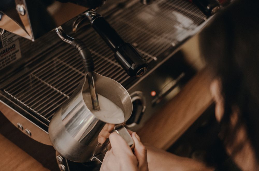 Ідеальна температура молока для капучино?