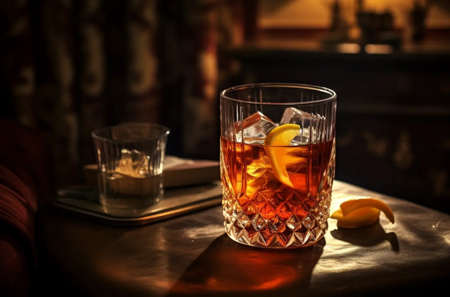 Кофе с пряностями, цедрой и коньяком