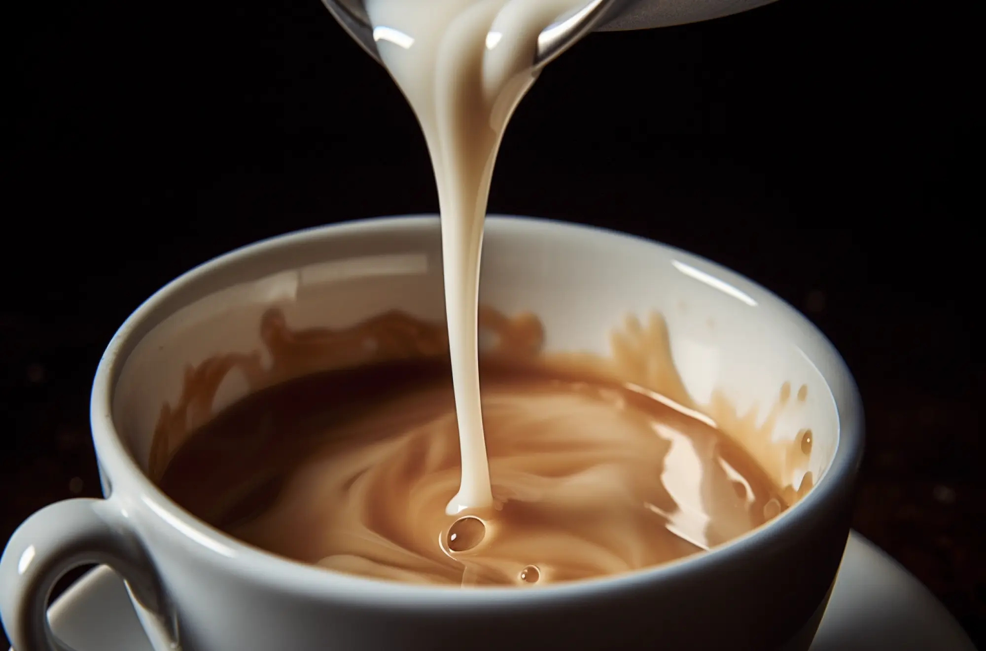 Капучино с ванильными сливками